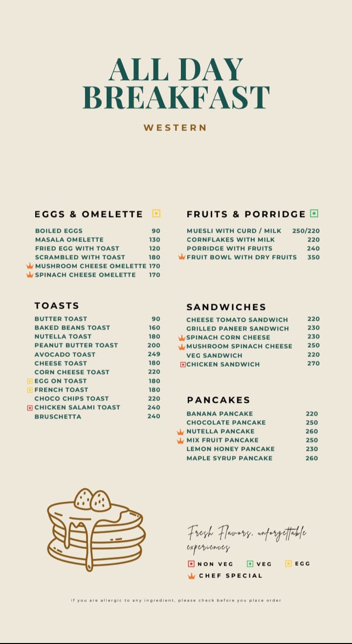 Breakfast – Western